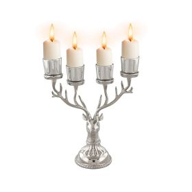 Holiday Decor Reindeer Candle Holder for Christmas Ornament Holiday Decor Reindeer Candle Holder for Christmas Ornament